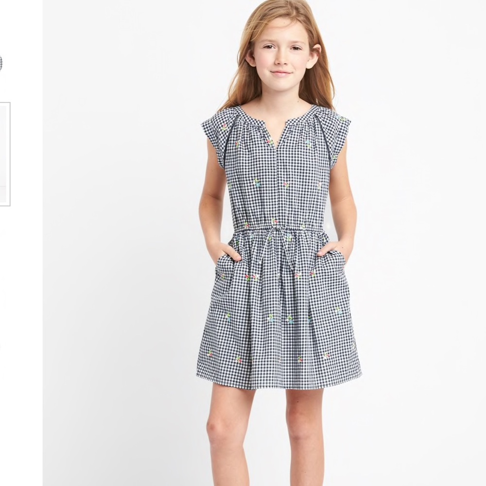 Gap Gingham dress S6/7